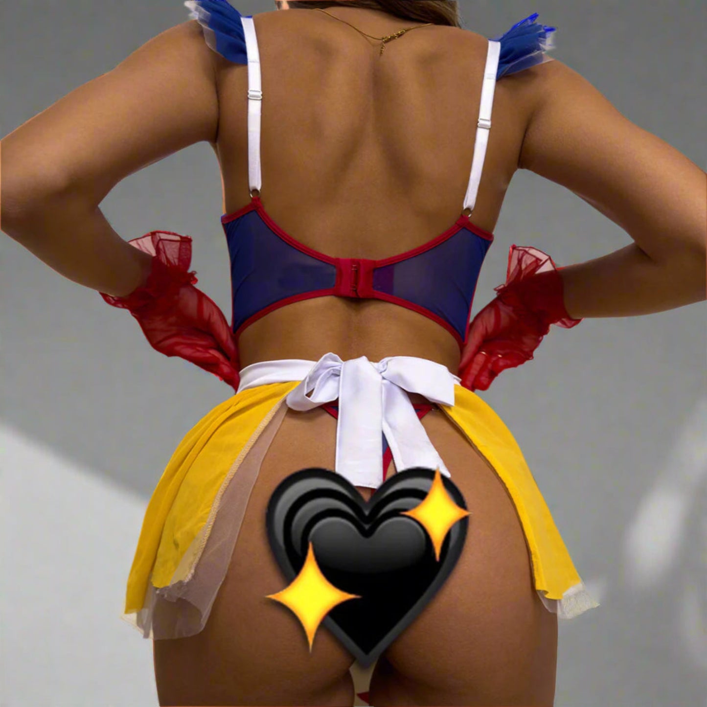 Elara Color-Block Skirt Set – Kaleidoscope Tease