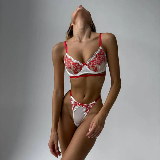 Vivienne Crimson Bloom Set