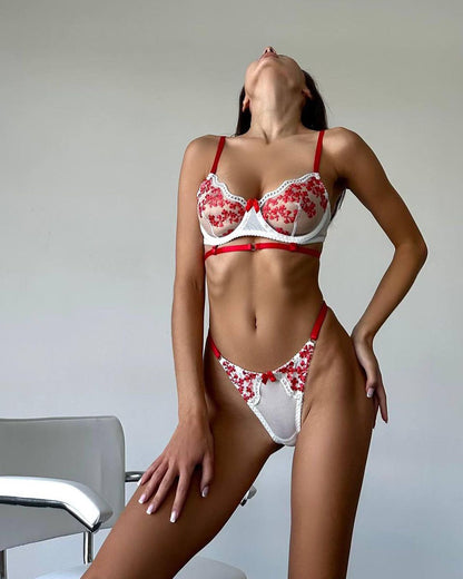 Vivienne Crimson Bloom Set